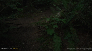 Лесная фантазия: жаркая прелюдия и горячий секс