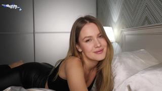 Lick my sweet pussy after work. POV. Virtual sex.mp4