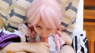 Сексуальная уборщица без трусиков – мечта любого мужчины