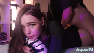 Брат кончил в ротик манящей лудоманке за помощь в прохождении