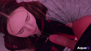 Schoolgirl Swallows Cock With Pleasure.mp4