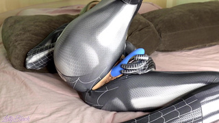 It's time to pump up this cosplayer's pussy - Letty Black solo.mp4