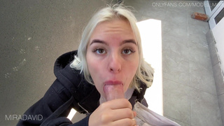 ыBeauty Mira Gives Blowjob On Public Balcony - 1080p.mp4