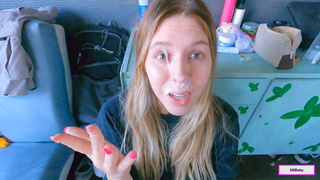 Столько спермы на лице – как он так кончил?