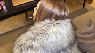 Развратная модница в деле – отсосала без правил