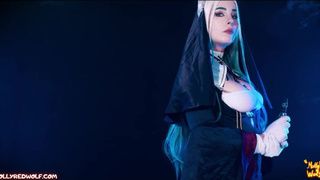 Секс-исповедь: монашка обкончалась от анальных ласк