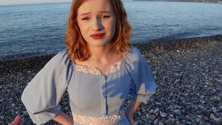 Первый раз и сразу в рот – страстный минетище с незнакомым самцом