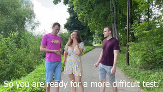 Горячий МЖМ тройничок в машине — не для скромных