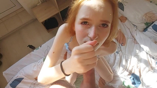 Жесткое порно с развратной кошечкой: залью спермой всё лицо