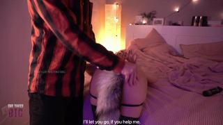 Горячее видео с наручниками и минетиком