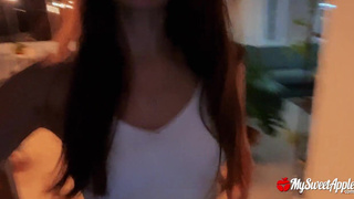 Взрывная разрядка после месяца воздержания