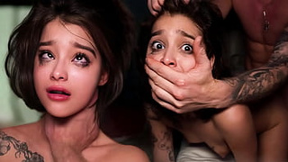 Ее уничтожили изнутри: страстный хардкор с юной красоткой