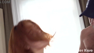 Рыжая соблазнительница Рита Фокс в отчаянном DP и безудержном анале