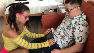 Шокирующий минет в страстном порно видео