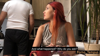 Страстный секс втроем с неожиданной развязкой