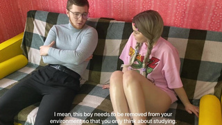 Шантаж привел к страстному сексу – сестра согласилась, но только раз!