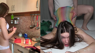 Горячий микс: кухня, страсть и русская соблазнительница