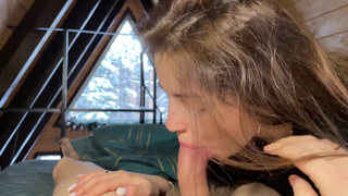 LewisHarrell - Beautiful deep blowjob, couldn't resist and cum in pussy.mp4