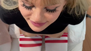 Mila Sobolov - [OF] - Enchanting Eyes Angel Facefucked & Facialed.mp4