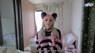 Кремпай кончил внутрь – она в восторге и хочет еще!