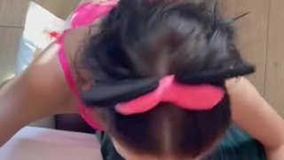 Шальная падчерица не устояла перед мощным членом отчима – жесткий домашний секс