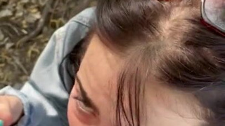 Дикая лесная эротика с дерзкой машенкой