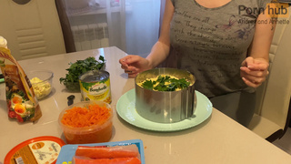 Сочный праздничный салатик от мачехи – развратный кулинарный мастер-класс