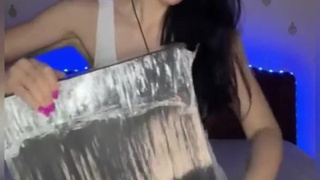 Unpacking New Year's gifts