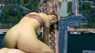 Карина Облепихова 18 лет страстно кончает с видом на Эйфелеву башню